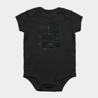 Blood Type Coffee Baby Bodysuit